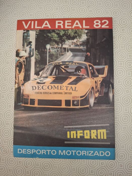 Circuito Vila  Real 1982 automobilia automobilismo
