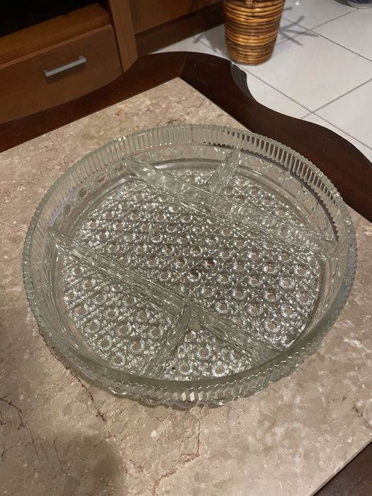 Glass Appetizer Plate445253729985515520