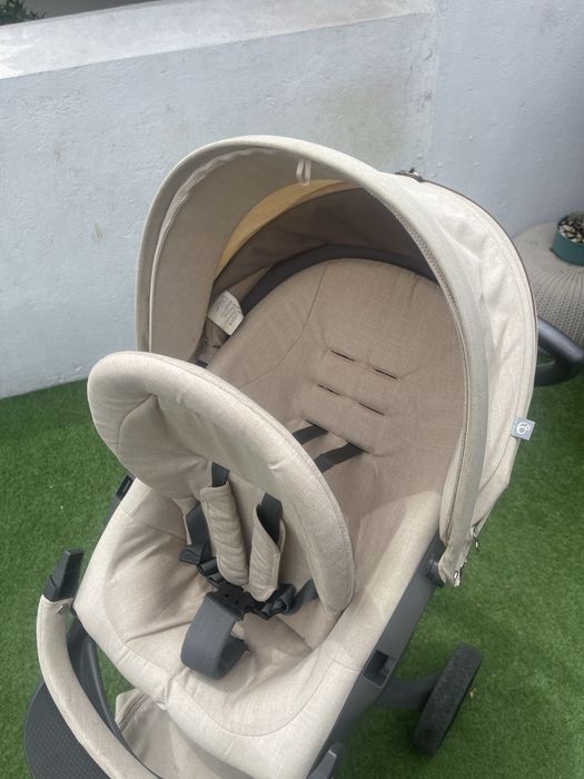 Carrinho da Stokke Xplory V4 completo – Excelente estado!