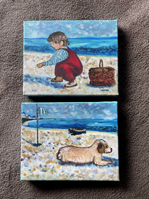 Conjunto 2 Quadros Pequenos