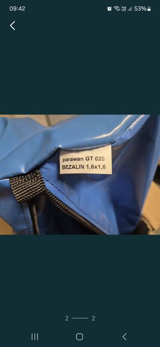 Parawan ratowniczy gt020 straż pożarna