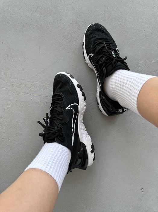 ‼️Кросівки Nike React Vision Black White