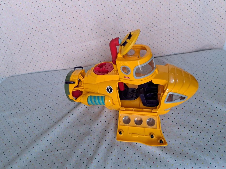 Submarino amarelo imaginext