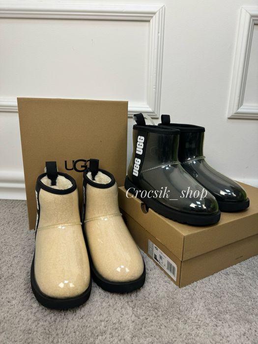 Ugg Classic Clear Mini Жіночі уггі з написом збоку угги