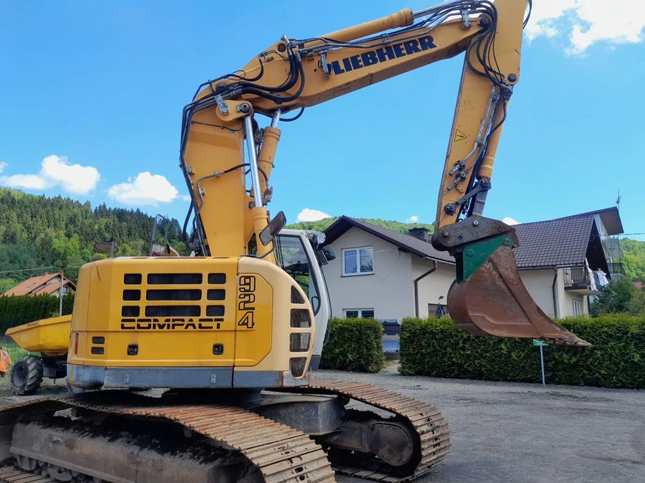 Liebherr R924 Litronic Compact, ramię 3x łamane, Klima, bez DPF  koparka gąsienicowa, 8996 mtg.