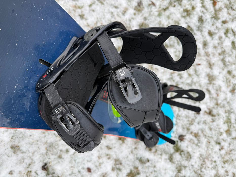 Deska snowboardowa Burton 130 CUSTOM wiązania Burton Mission