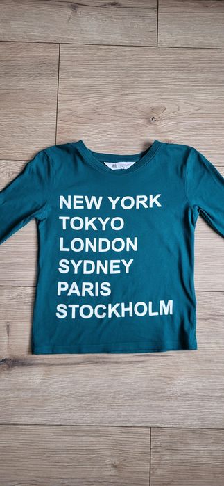 H&M koszulka z długim rękawem, rozm. 122/128