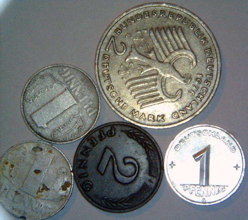 Monety obiegowe NRD RFN 6szt Starogard Gdański • OLX.pl