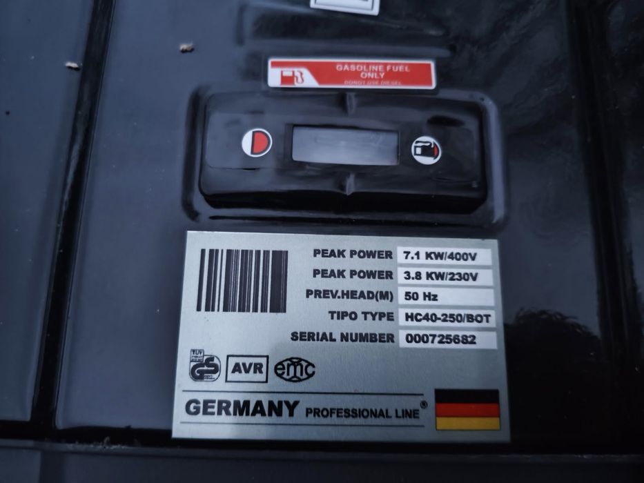 Nowy agregat prądotwórczy ZLINBRAK ZNK7110V