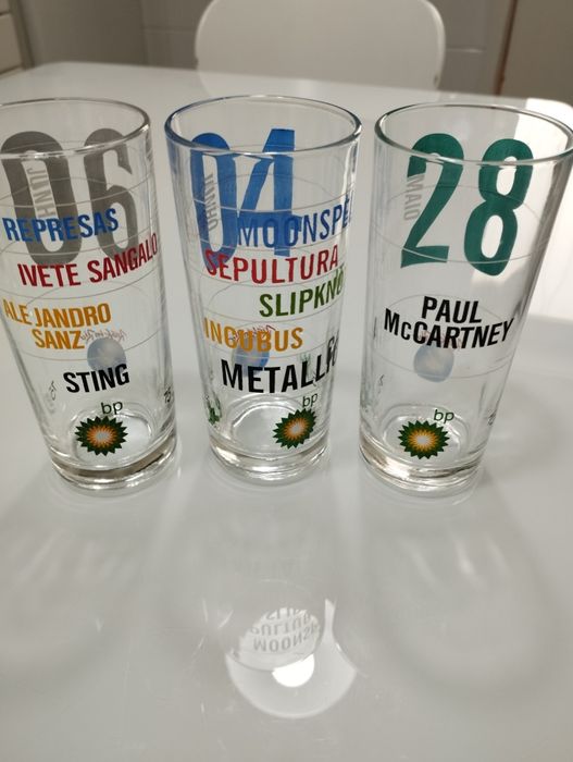 6 Copos Rock in Rio 2004 75 anos BP