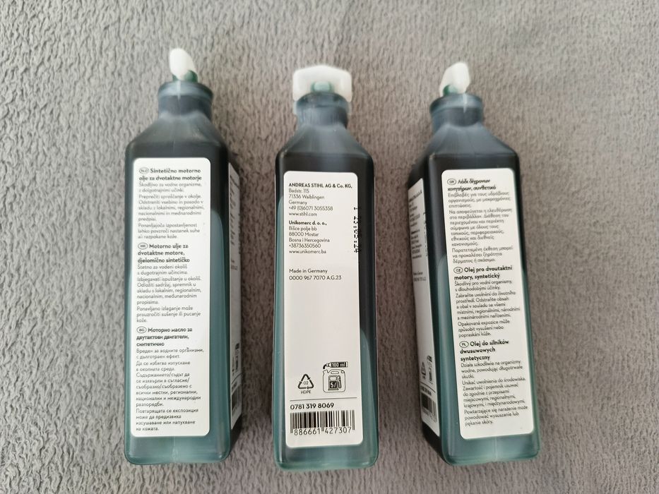 Olej do silników dwusuwowych syntetyczny