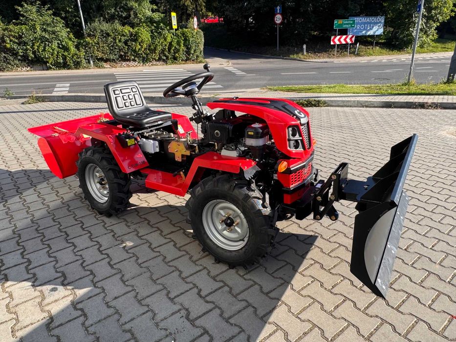 Traktor wielofunkcyjny Cedrus C-Tur napęd 4x4 15 KM WOM Glebogryzarka Pług Nowy Raty 0%