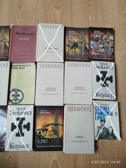 Książki historyczne i inne