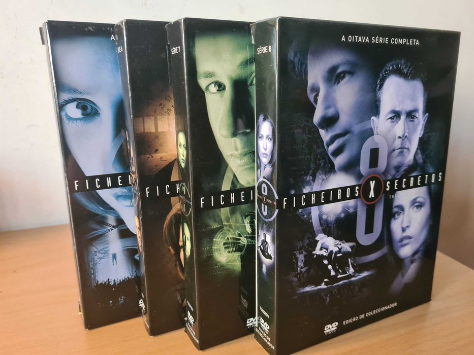 Temporadas 5 e 7 de "X Files" (Ficheiros Secretos) em DVD