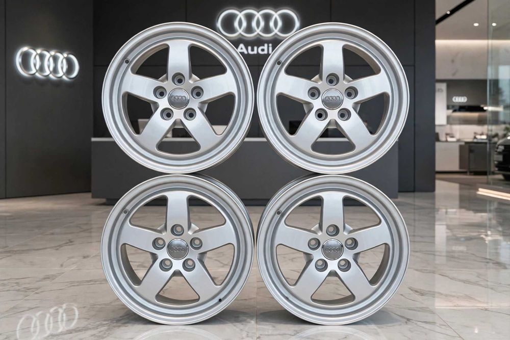 Oryginalne Felgi Audi A4 B9 A6 C6 VW Passat B5 B7 B8 Skoda Superb 16 Cali - 8K0601025 - 7J ET35 - 5x112