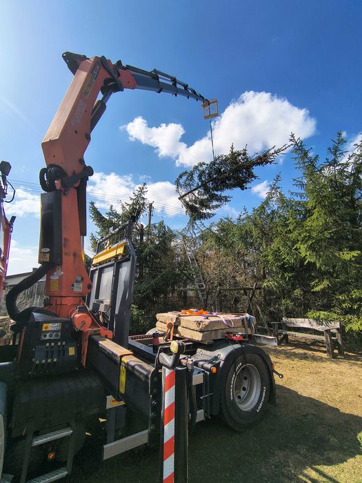 Usługi dźwigiem HDS