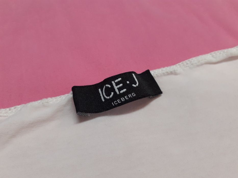 Koszulki ICEBERG dwie sztuki r. S t-shirt koszulka ICE B