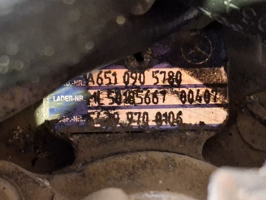 Motor completo MERCEDES-BENZ Sprinter 3,5-t (906)