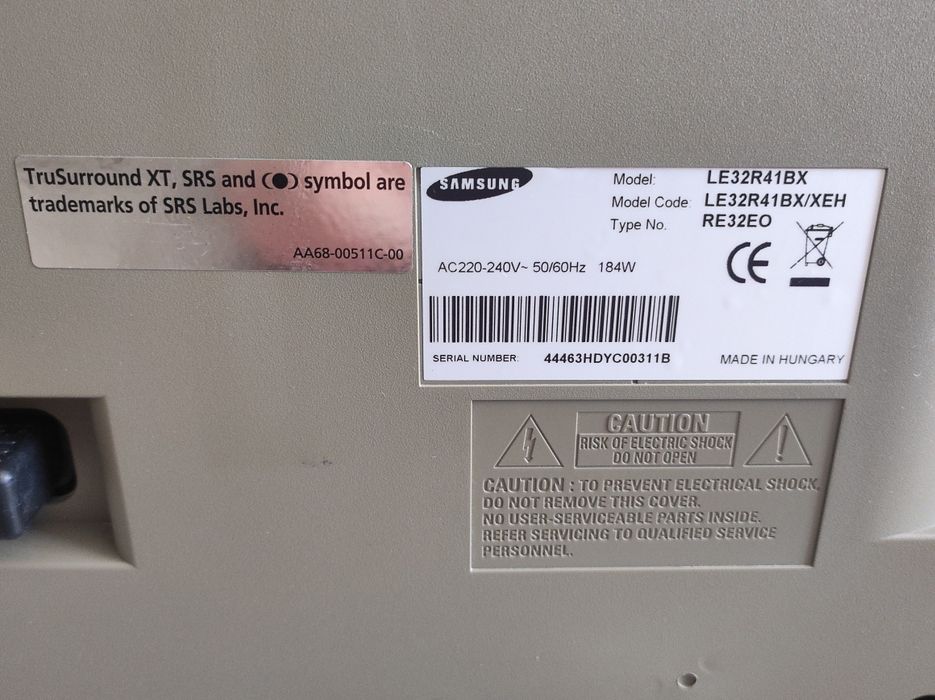 HD realy TV Samsung 32 cale telewizor LCD