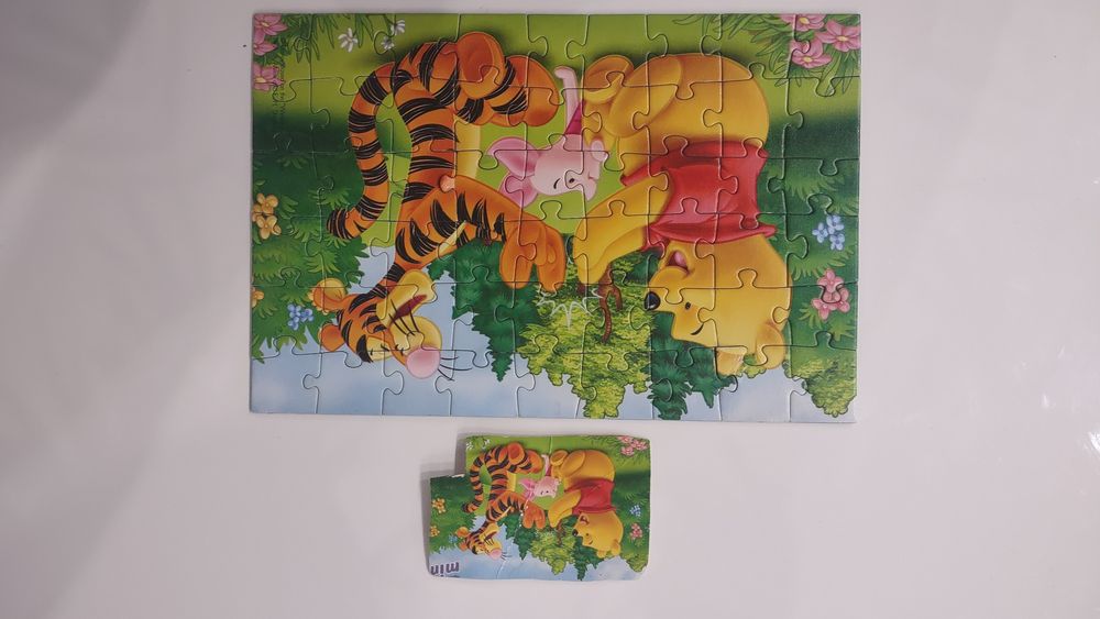 Puzzle Mini Kubuś Puchatek 54elementy