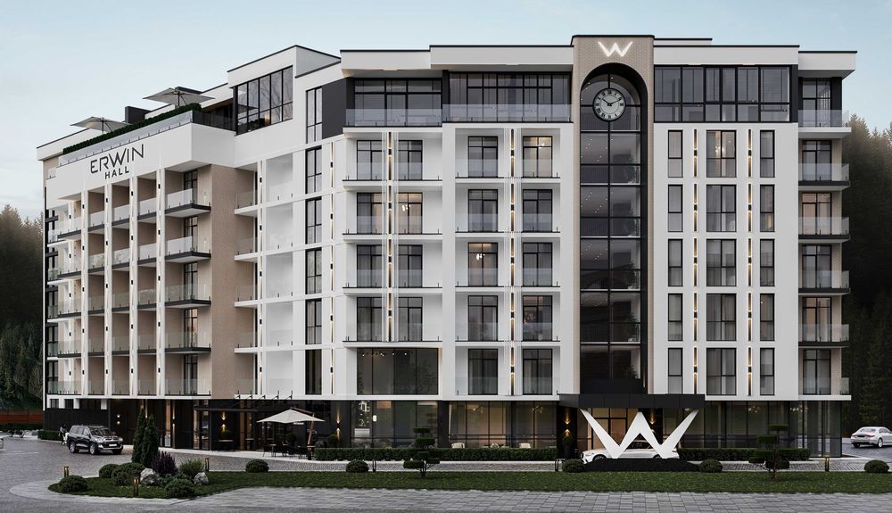 Продаж апартаментів у новому комплексі Erwin Hall, курорт Поляна
