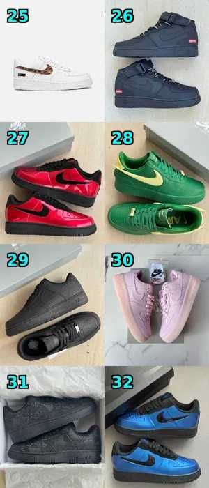 НА РУКАХ‼️кросівки Nike Air Force 1,Shroud/Custom Blood/acronym/ambish