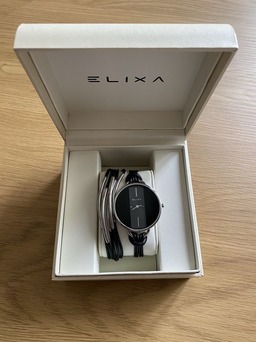 Zegarek damski Elixa Finesse (Apart) srebrny, czarny
