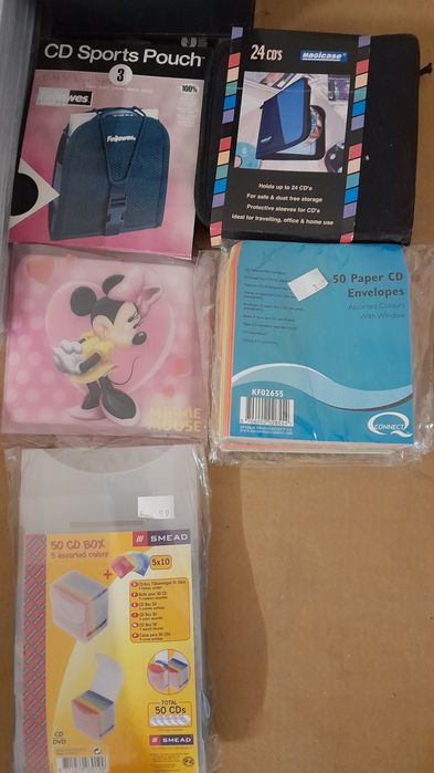 Antiguidades - CD, DVD, Disquetes, e arquivadores