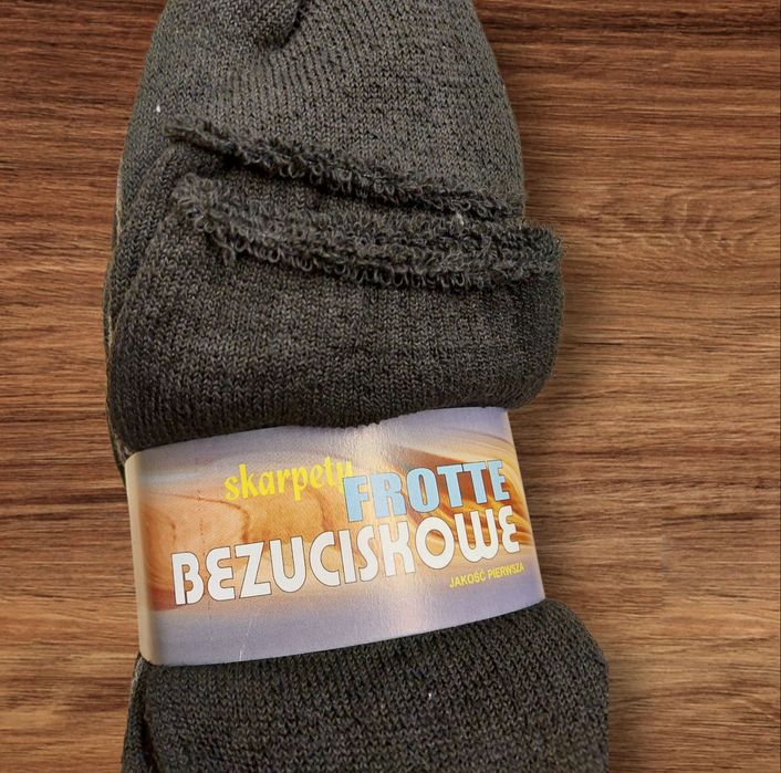 Skarpety męskie frotte Bezuciskowe 5 par