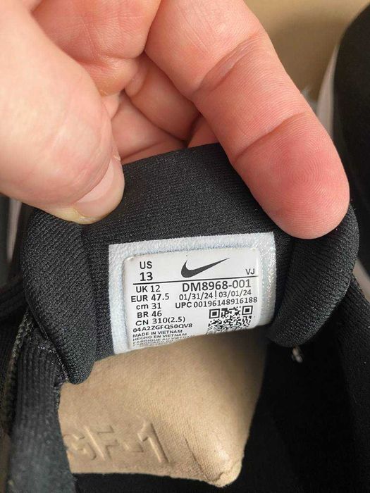 Бігові кросівки Nike ZOOM FLY 5,розмір 13 US 31 cm