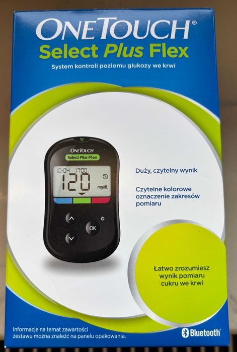 Glukomert OneTutch Select Plus Flex, fabrycznie NOWY!!!