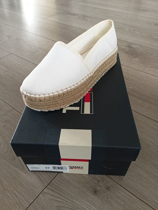 Espadryle na platformie Tommy