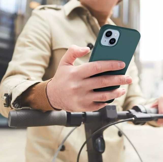 Etui Plecki JASBON do Apple iPhone 13 zielony + 3X SZKŁO GRATIS