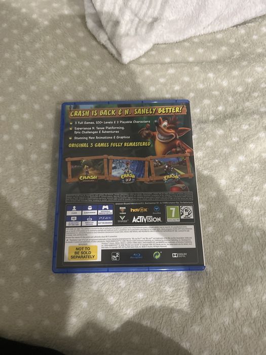 Vendo Crash Bandicoot N sane Trilogy!