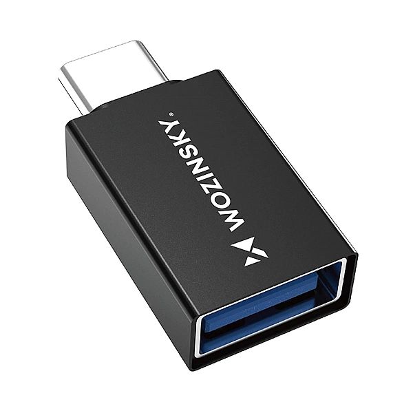 Adapter Wozinsky W10GY1S USB-C - USB-A 3.2/10Gb/s - czarny