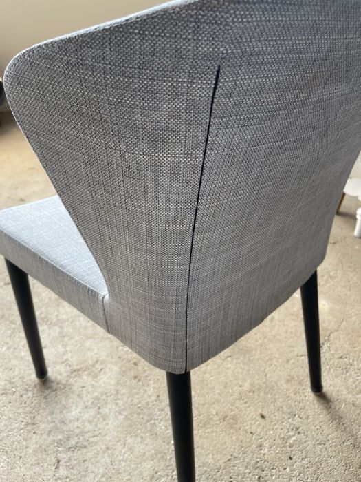 4 cadeiras cinza forradas Ikea