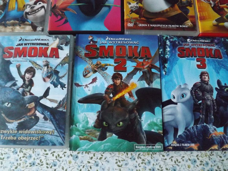 Jak wytresować smoka 1,2,3 , Kung Fu Panda, Rio