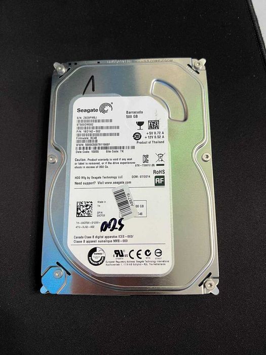 ☆SSD高騰中！レア BarraCuda 120 500GB/ USED 美品 CompuCare :: Seagate Barracuda 120 SSD 500GB Internal SSD
