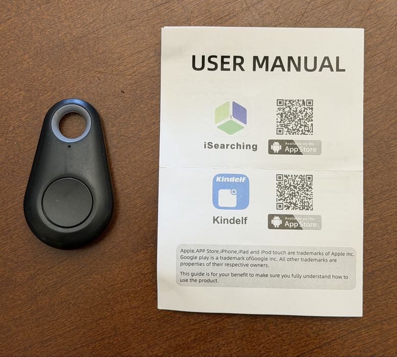 Excelente Mini Mobile Bluetooth Tracker, Dispositivo Anti-Lost