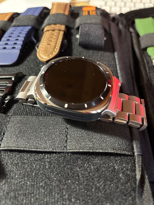 Smartwatch Samsung Galaxy Watch Ultra | 47 mm | Prateado, Cinzento, Titânio + 12 braceletes
