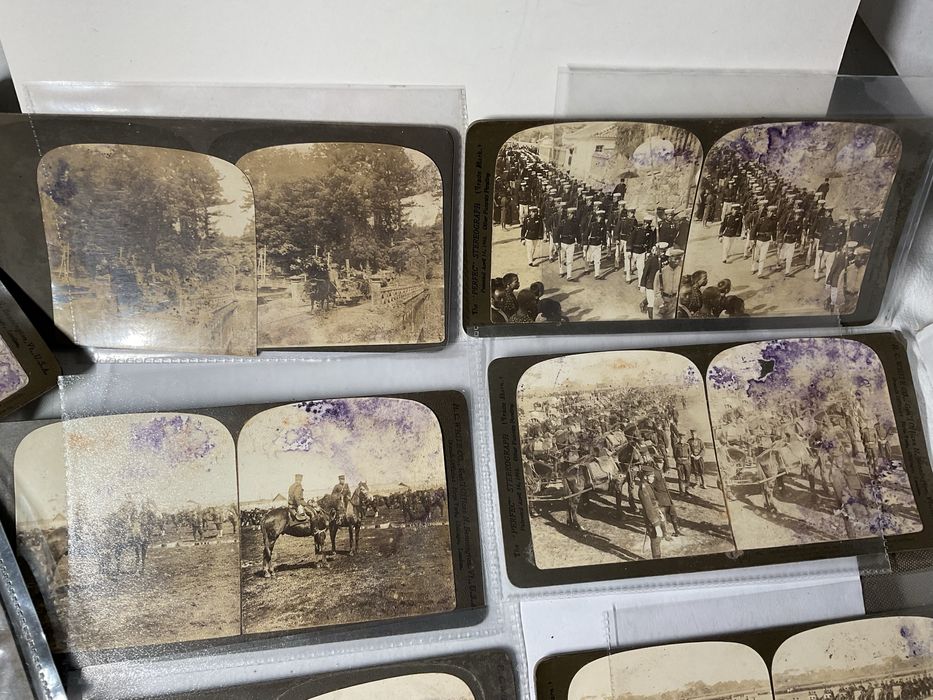 10 Fotografias antigas estereoscopicas Japonesas de guerra
