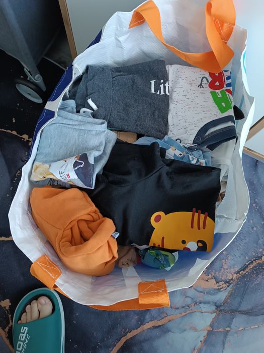 Paka ubrań rozmiar 74