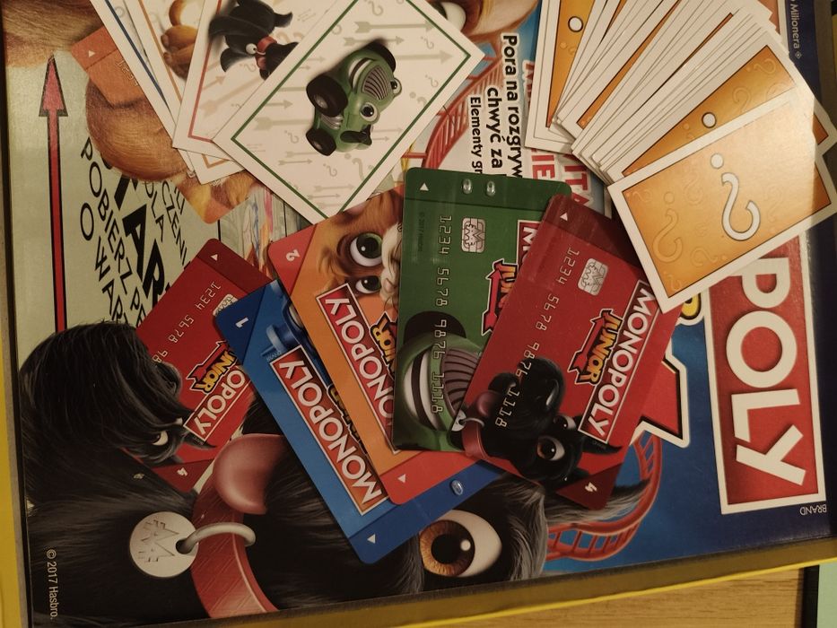 Gra monopoly junior banking