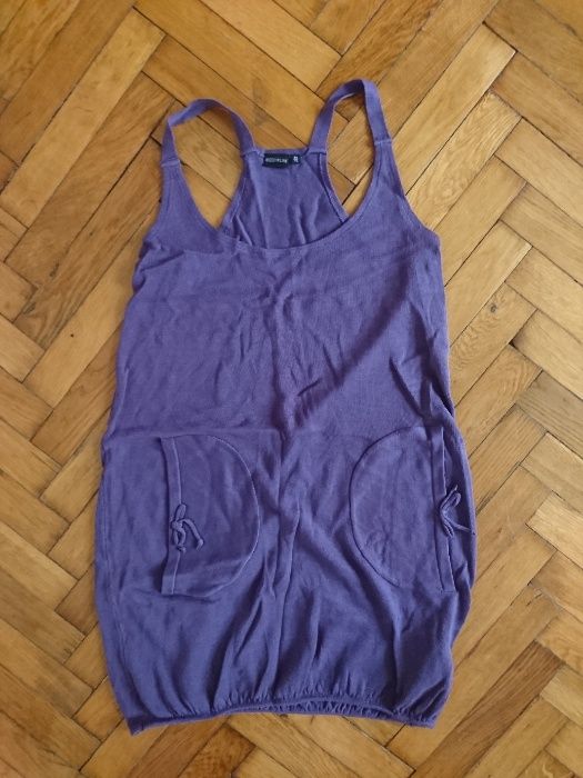 NOWA sukienka dzianinowa fioletowa 40/42 M/L