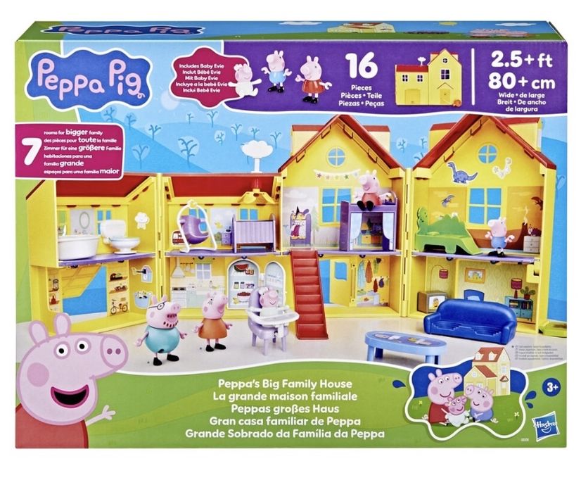 Будиночок Пеппи  Пеппа Великий будинок Пеппи з малюком Еві Peppa