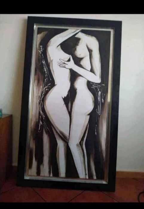 Tela pintada á mão