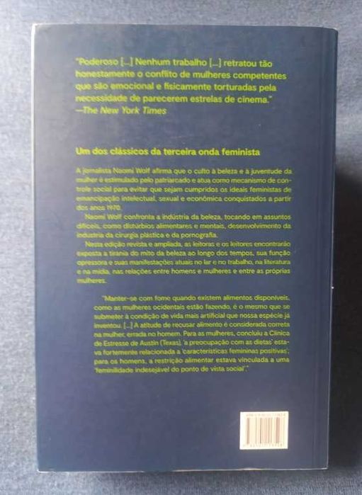 O Mito da Beleza; Como as imagens de beleza são usadas contra as mulheres - Naomi Wolf
