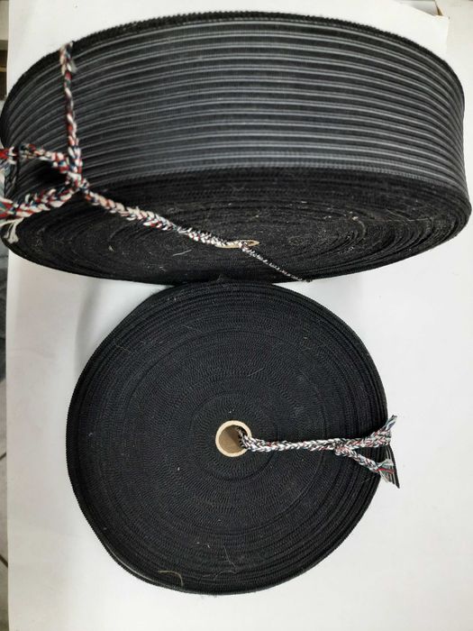 Guma żyłkowa czarna szerokość 5 cm