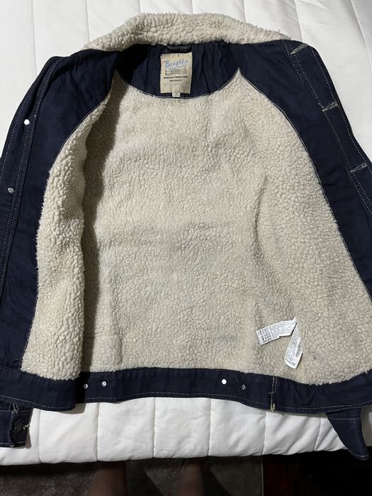 Casaco de ganga cardado64740385641347121