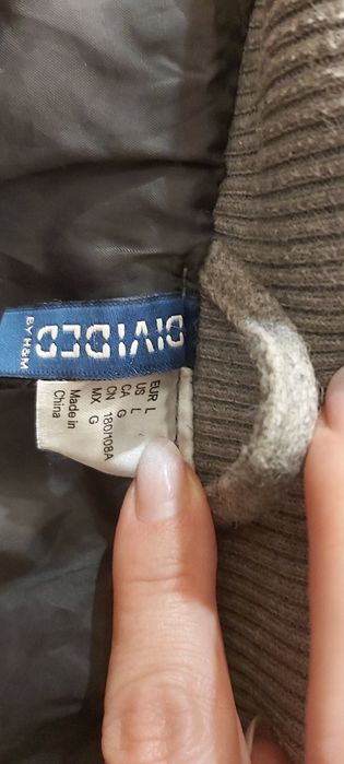 куртка HM кашемировая мужская деми 50р